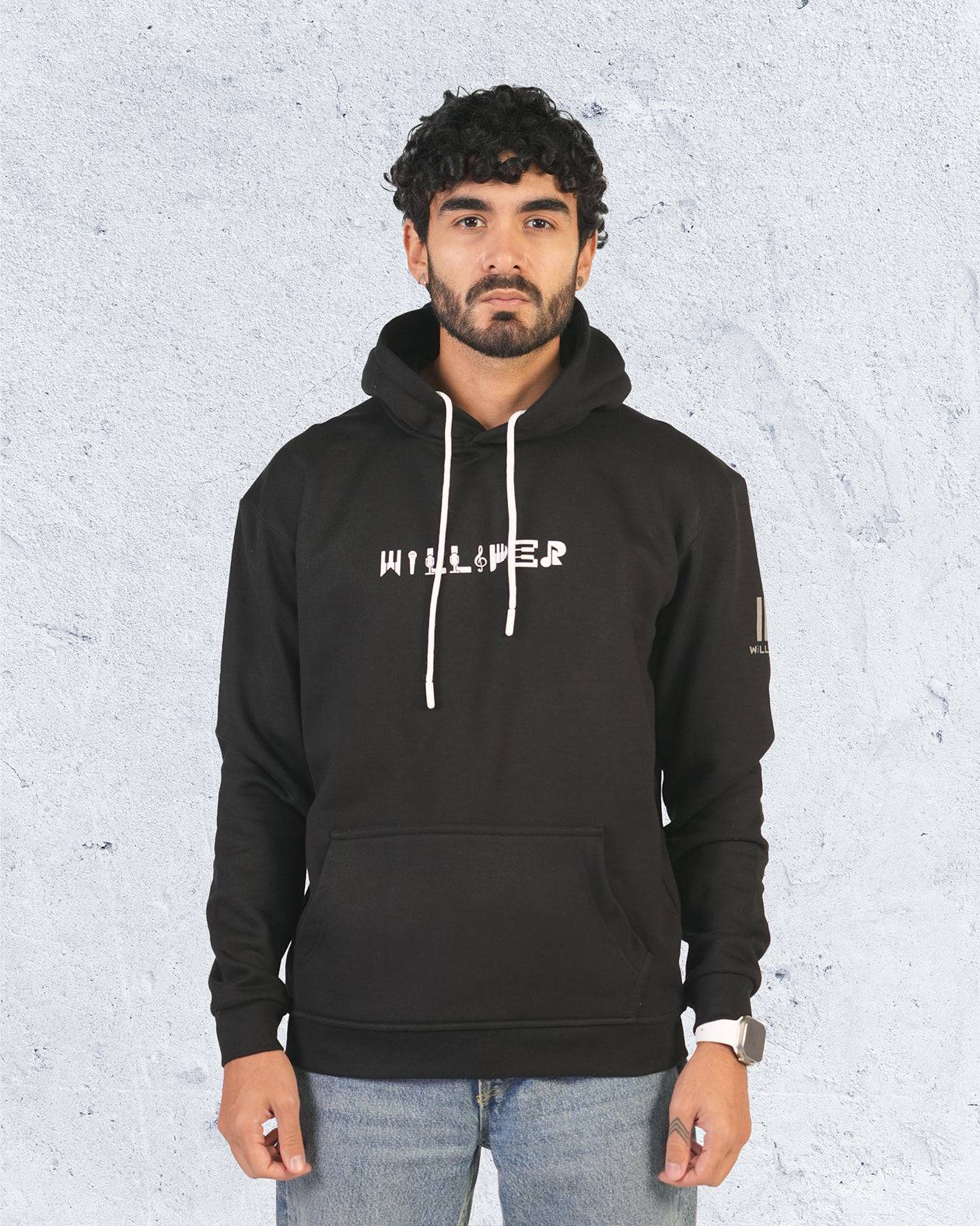 Classical - Musical Font Hoodie - WiLLSPER