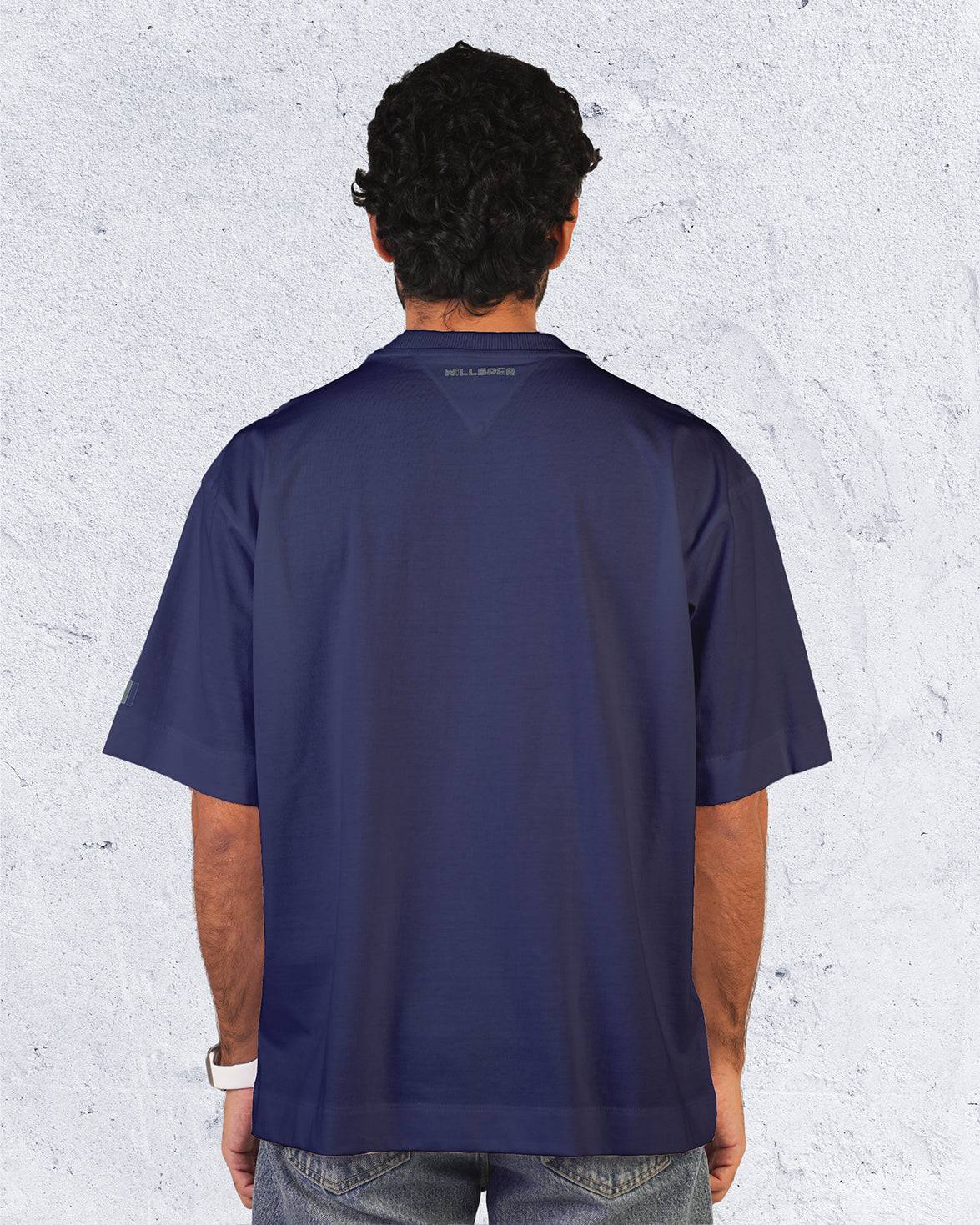 Classical - Subtle Logo Over-size T-shirt - WiLLSPER