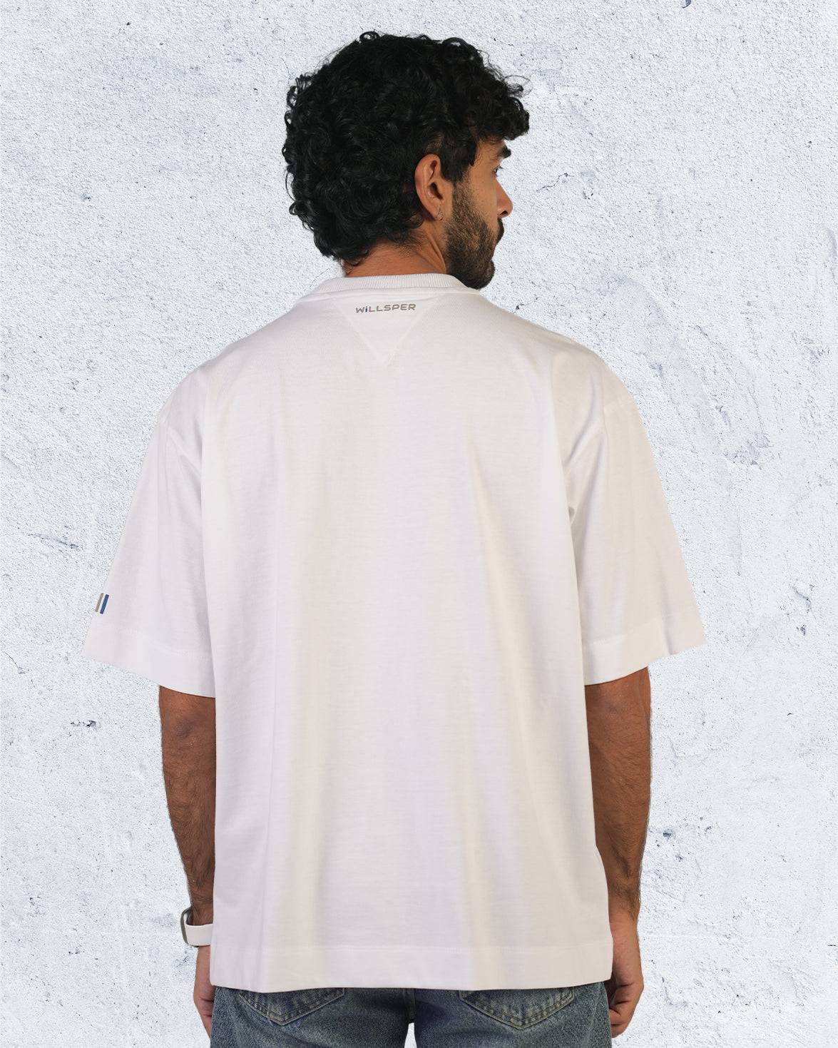 Classical - Subtle Logo Over-size T-shirt - WiLLSPER