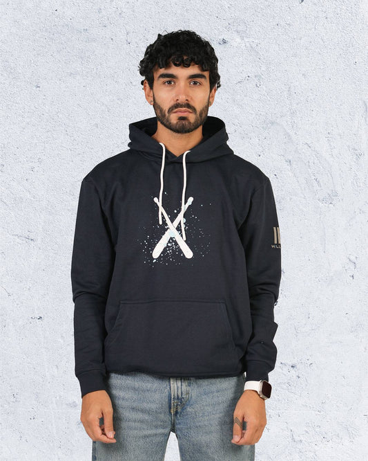 Pop - Drums Splash Hoodie - WiLLSPER