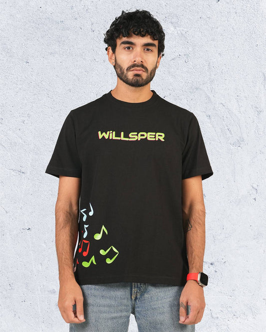 Pop - Notes T-shirt - WiLLSPER