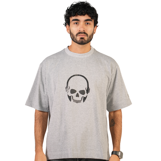 Rock - Skullphone Over-size T-shirt